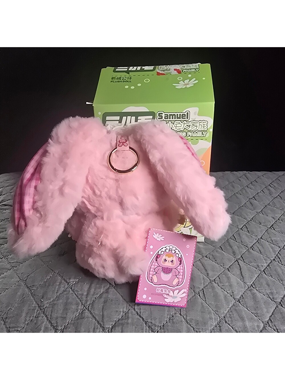 Samuel Rabbit Big Family - Raspberry Rabbit - Picture 2 of 5